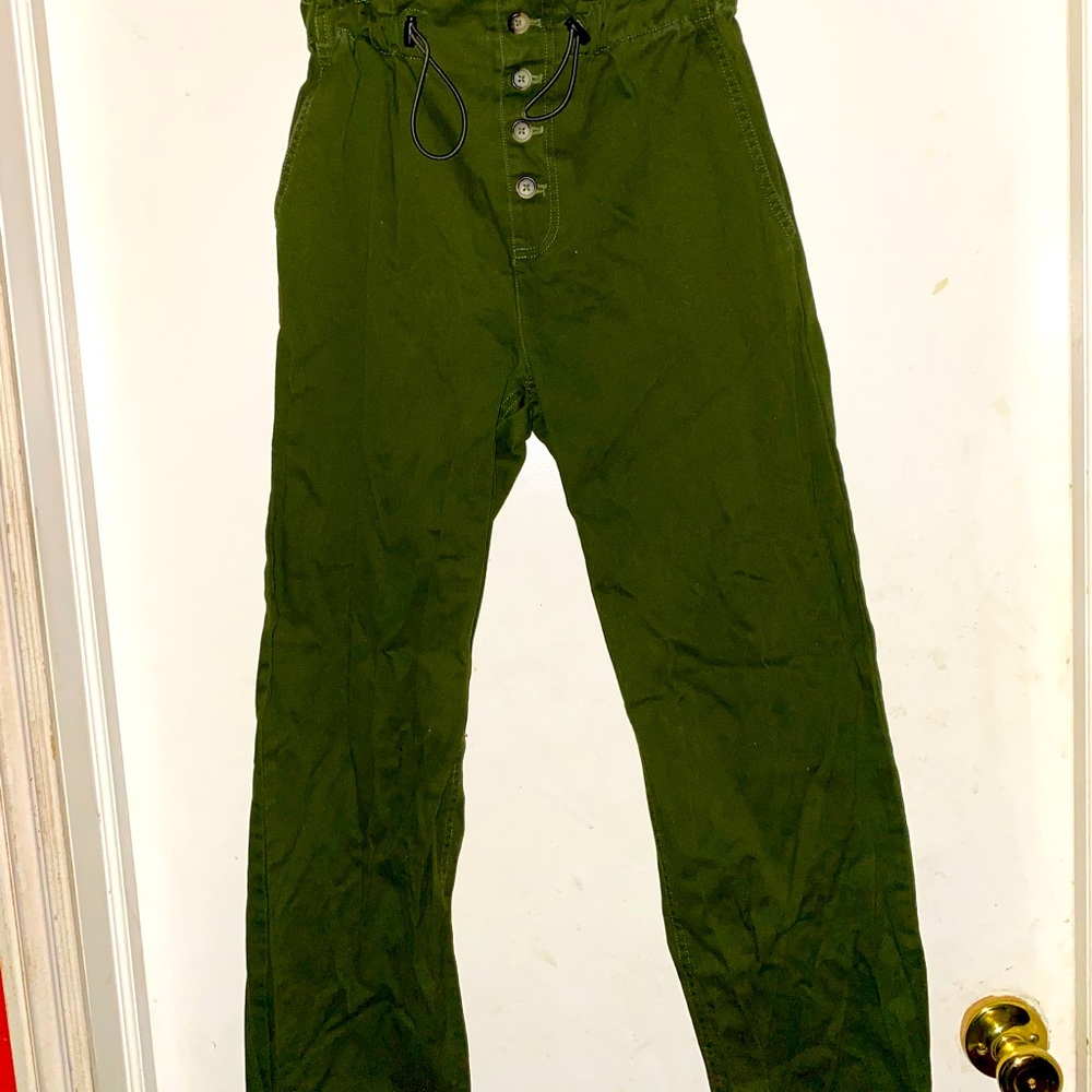 Button Down Draw String Pants - image 1